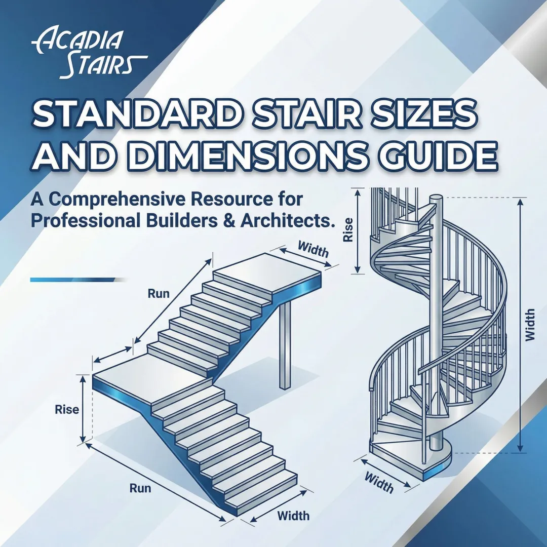 Standard Stair Sizes and Dimensions Guide