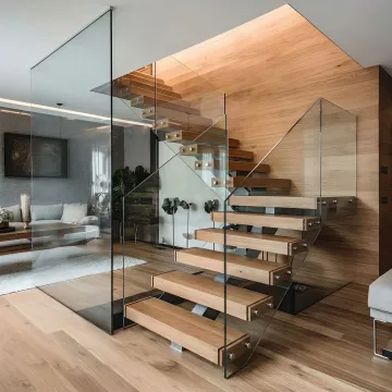 Modern Floating Stairs Design | Expert Fabrication