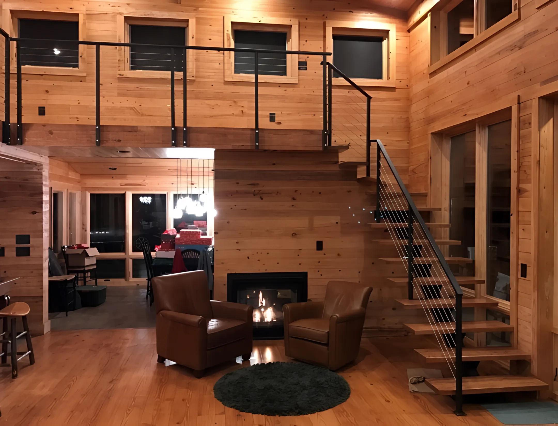 Architectural stainless steel railing