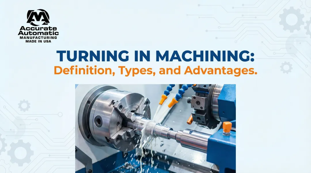 Cover image for Turning in Machining: Definition, Types, and Advantages