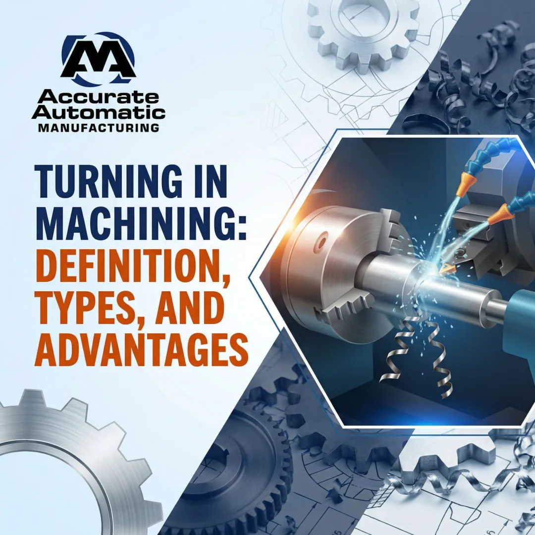 Turning in Machining: Definition, Types, and Advantages