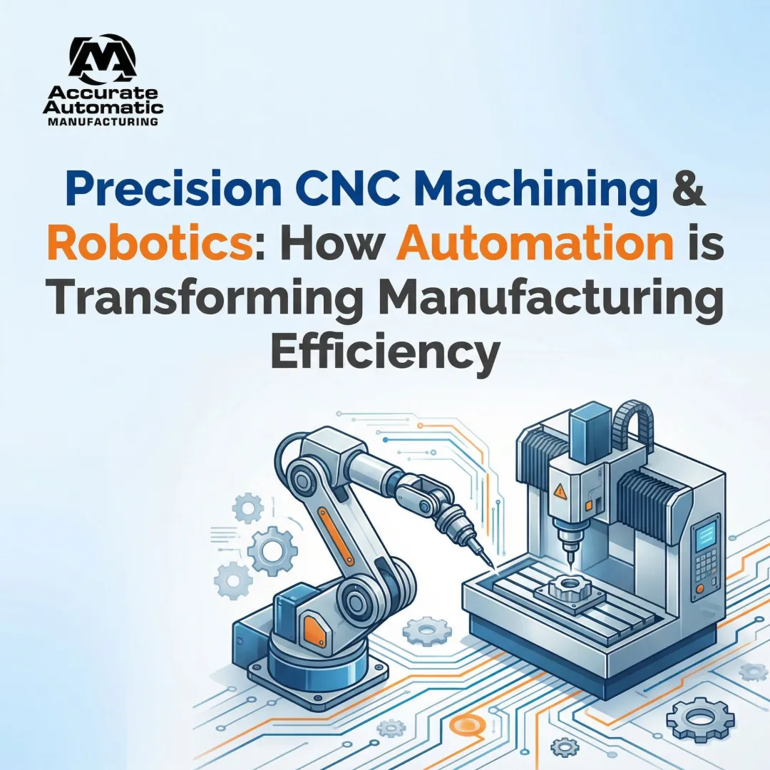 Precision CNC Machining & Robotics: How Automation is Transforming Manufacturing Efficiency