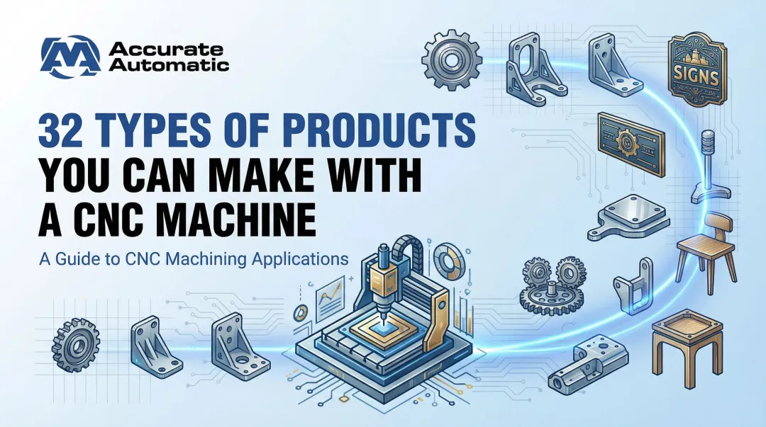 Cover image for 32 Types of Products You Can Make With a CNC Machine