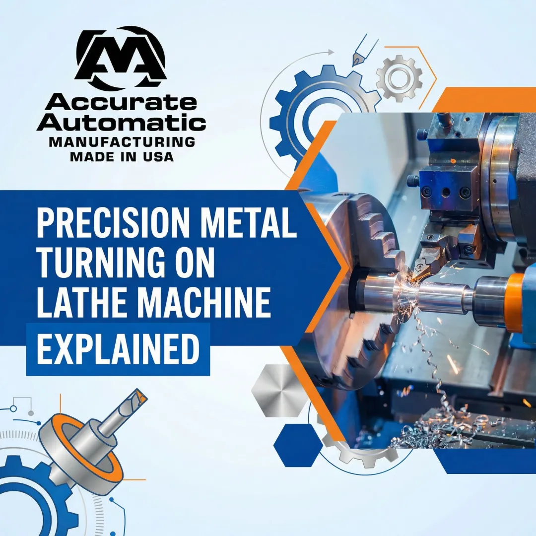 Precision Metal Turning on Lathe Machine Explained