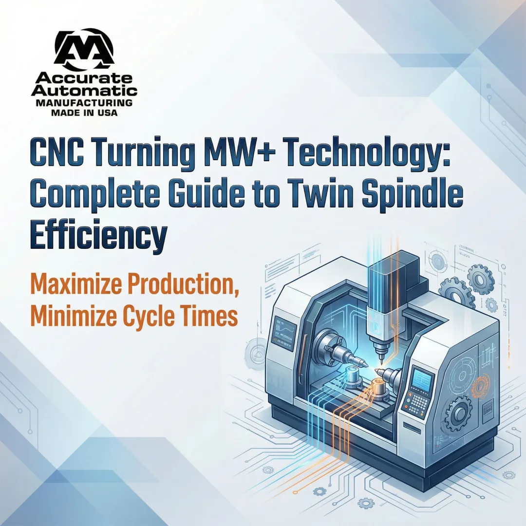 CNC Turning MW+ Technology: Complete Guide to Twin Spindle Efficiency