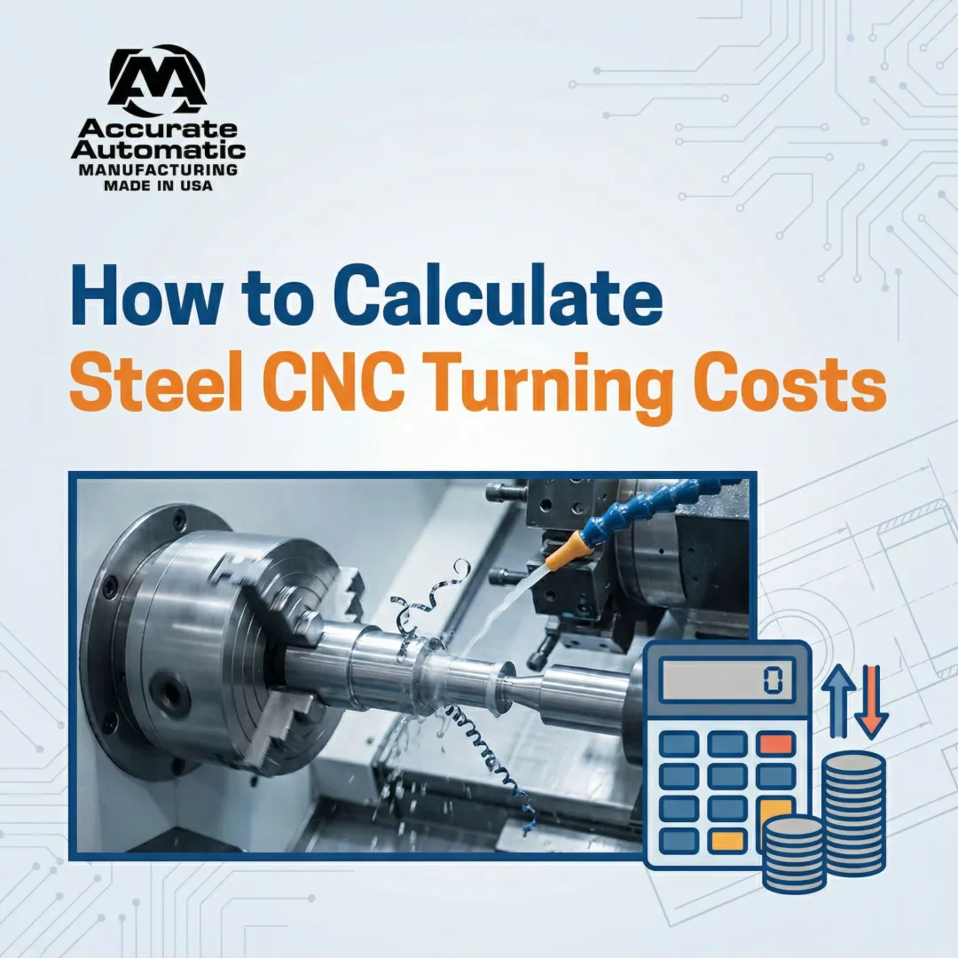 How to Calculate Steel CNC Turning Costs
