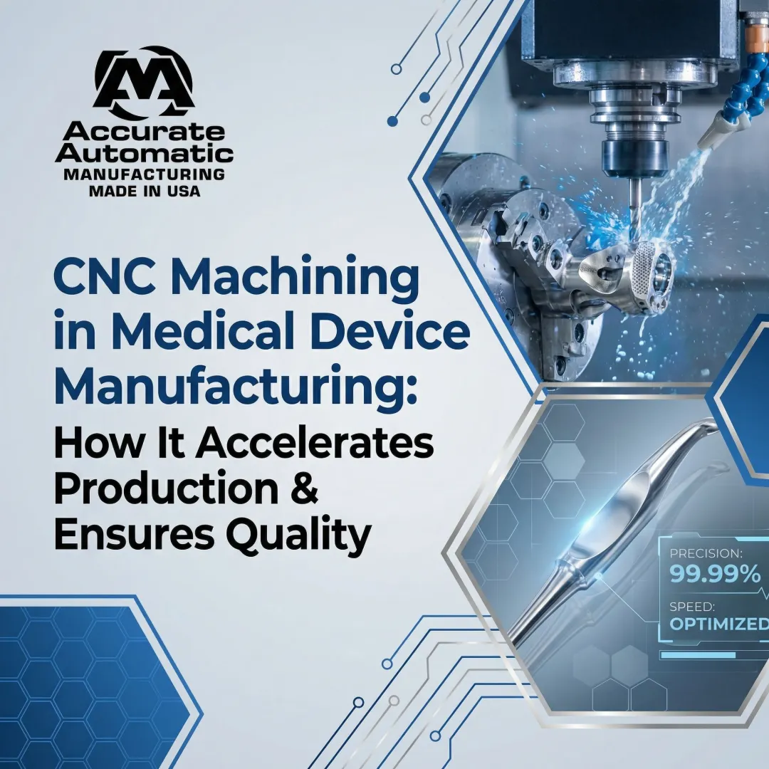 CNC Machining in Medical Device Manufacturing: How It Accelerates Production & Ensures Quality