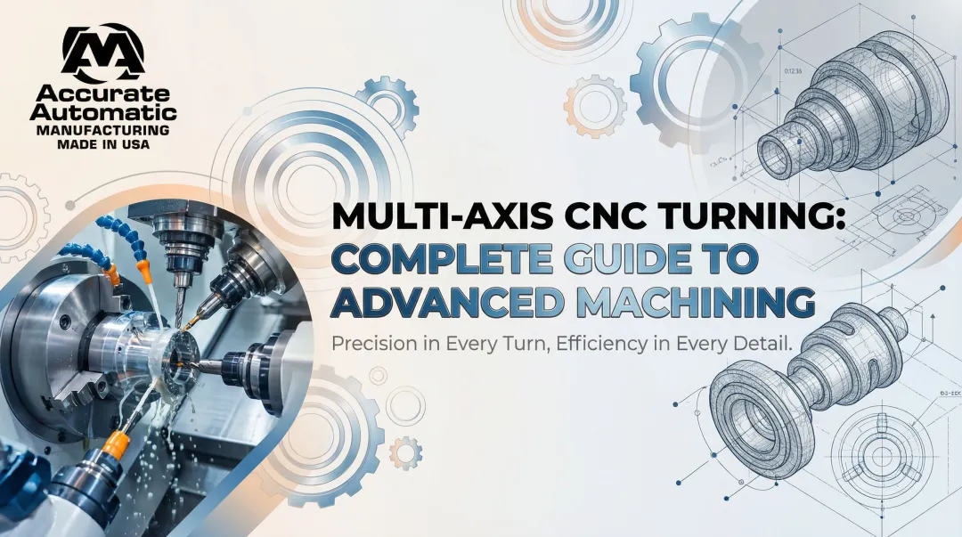 Cover image for Multi-Axis CNC Turning: Complete Guide to Advanced Machining