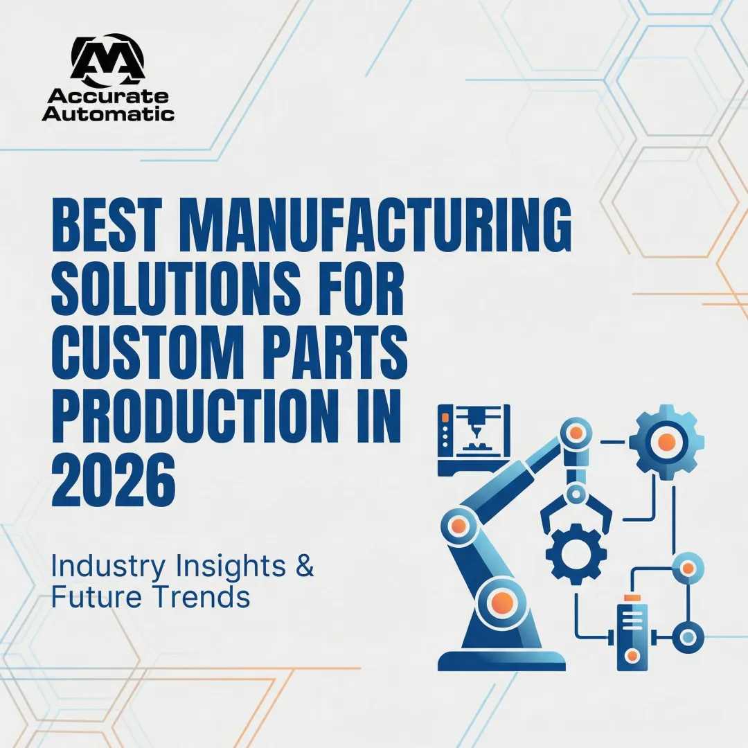 Best Manufacturing Solutions for Custom Parts Production in 2026