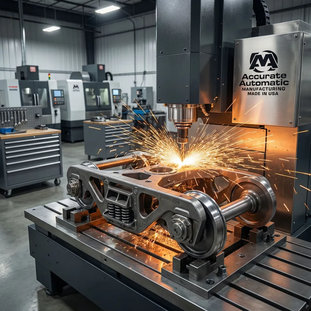 CNC Machining for Railroad Industry in Texas