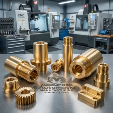Brass CNC Machining Services for Custom Parts