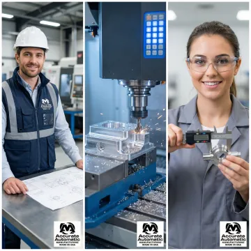 CNC machine shop workflow showing prototype manufacturing process from design to finished custom part