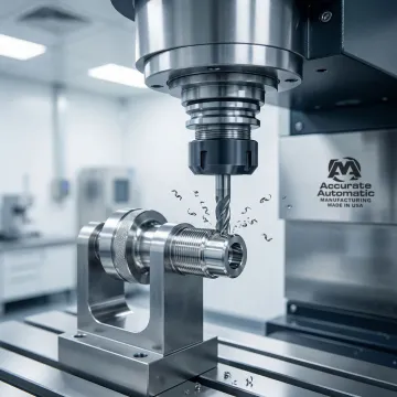 Precision CNC machining of medical components in a certified manufacturing facility