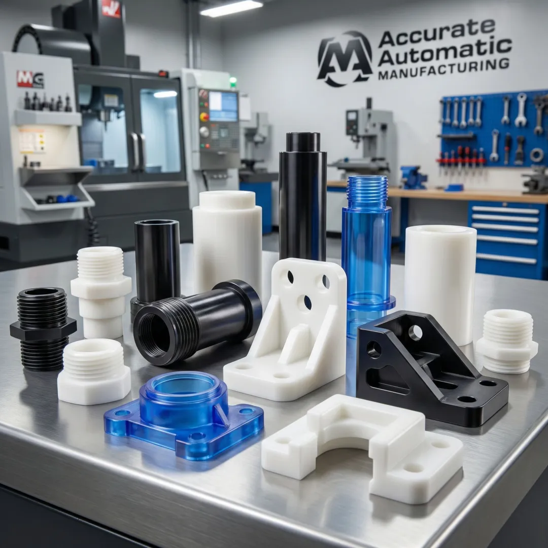 Custom Plastic Precision Screw Machined Parts Near You