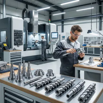 Precision manufacturing process steps at Accurate Automatic MFG