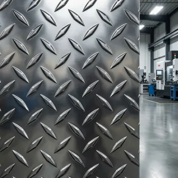 Precision CNC turning machine producing a metal component in a manufacturing facility