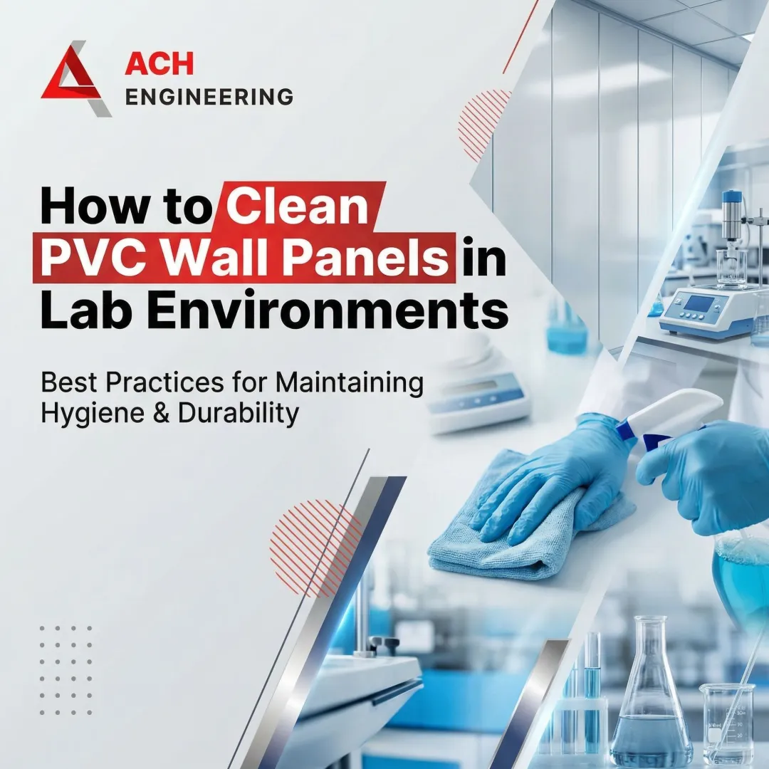 How to Clean PVC Wall Panels in Lab Environments