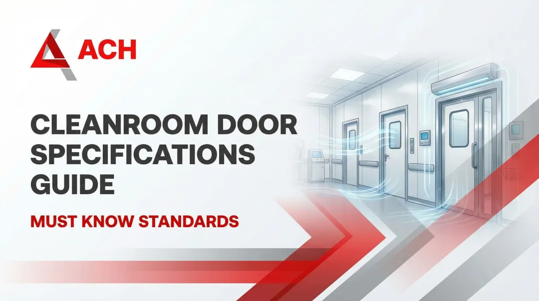 Cover image for Cleanroom Door Specifications Guide Must Know Standards