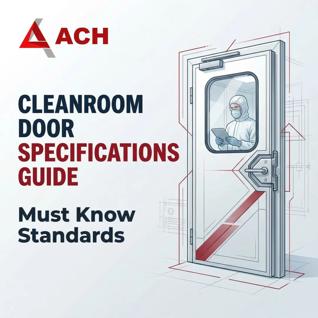 Cleanroom Door Specifications Guide Must Know Standards