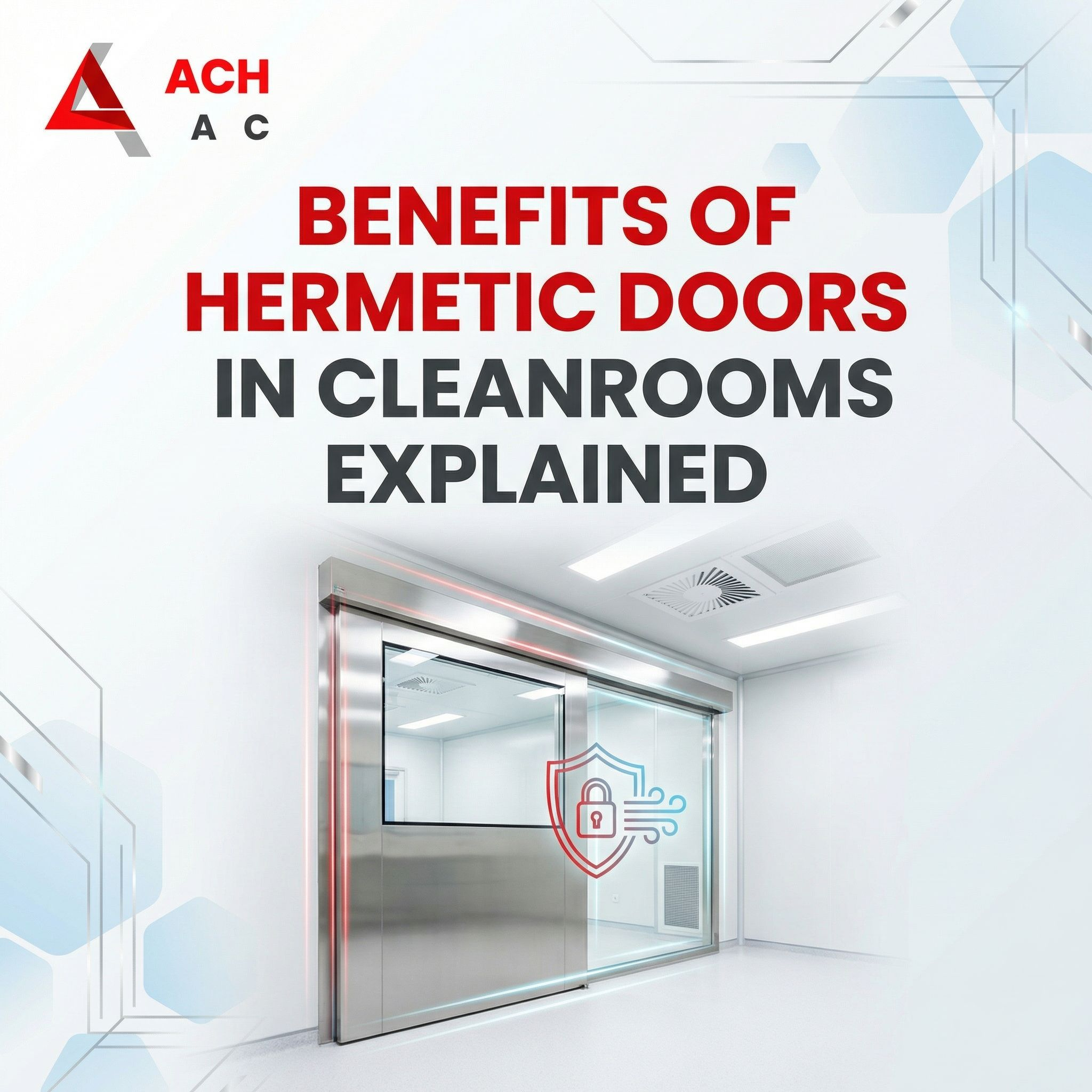 Benefits of Hermetic Doors in Cleanrooms Explained