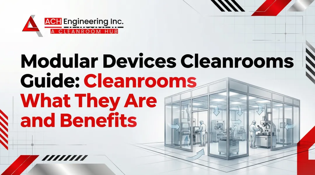 Cover image for Modular Devices Cleanrooms Guide What They Are and Benefits