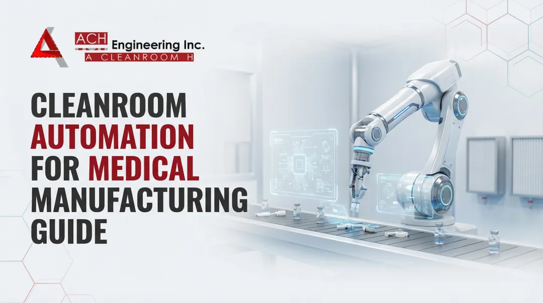 Cover image for Cleanroom Automation for Medical Manufacturing Guide