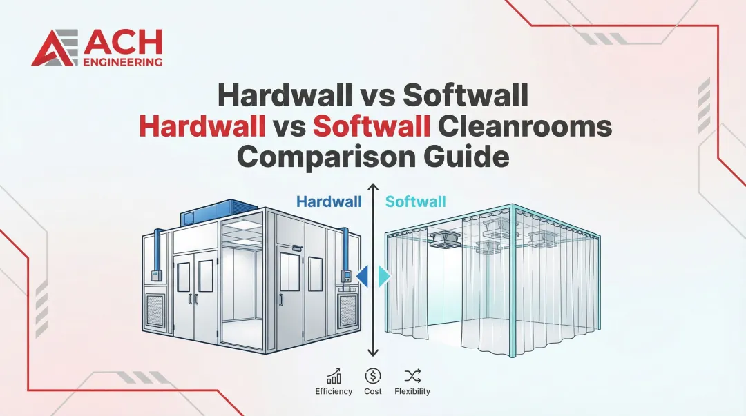 Cover image for Hardwall vs Softwall Cleanrooms Comparison Guide