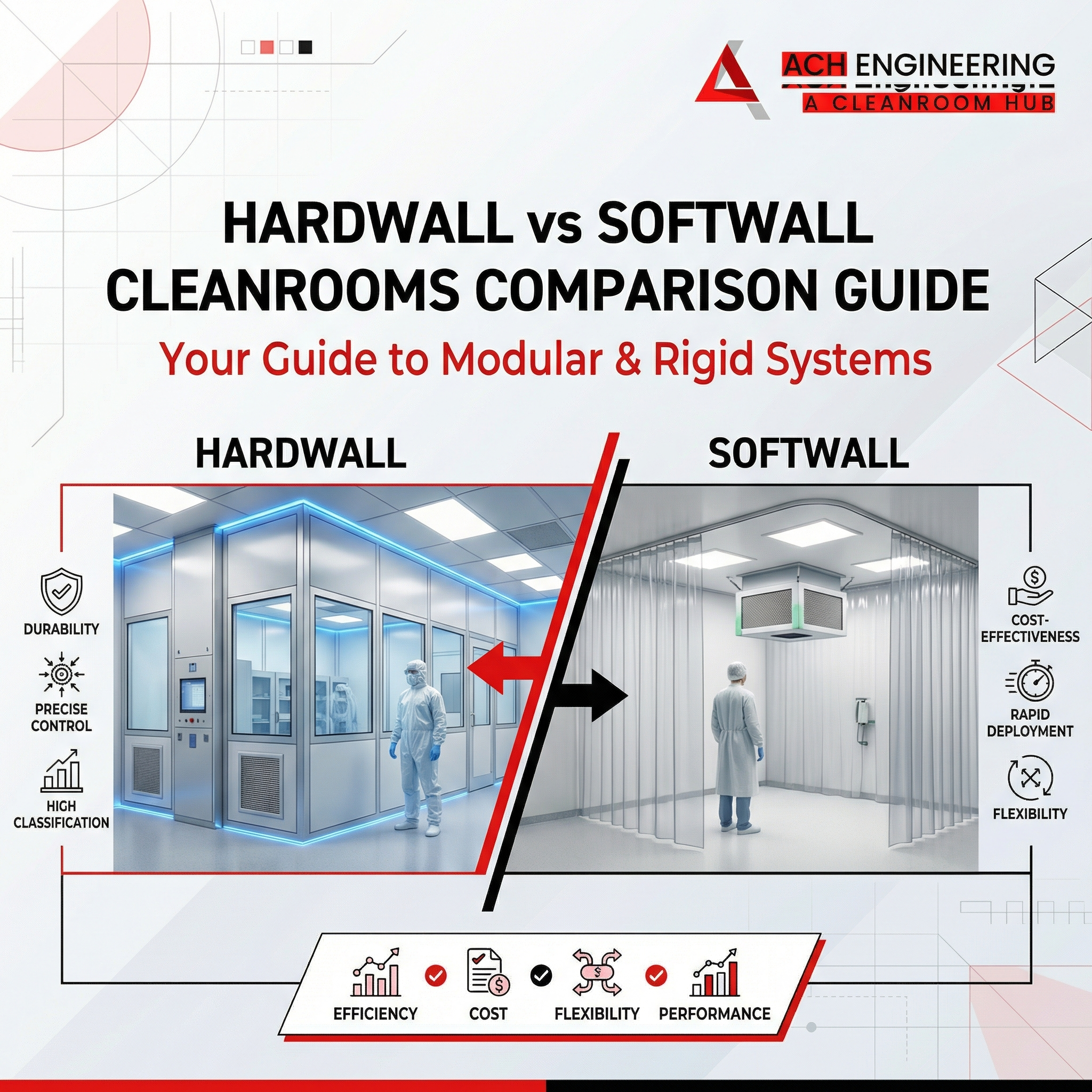 Hardwall vs Softwall Cleanrooms Comparison Guide