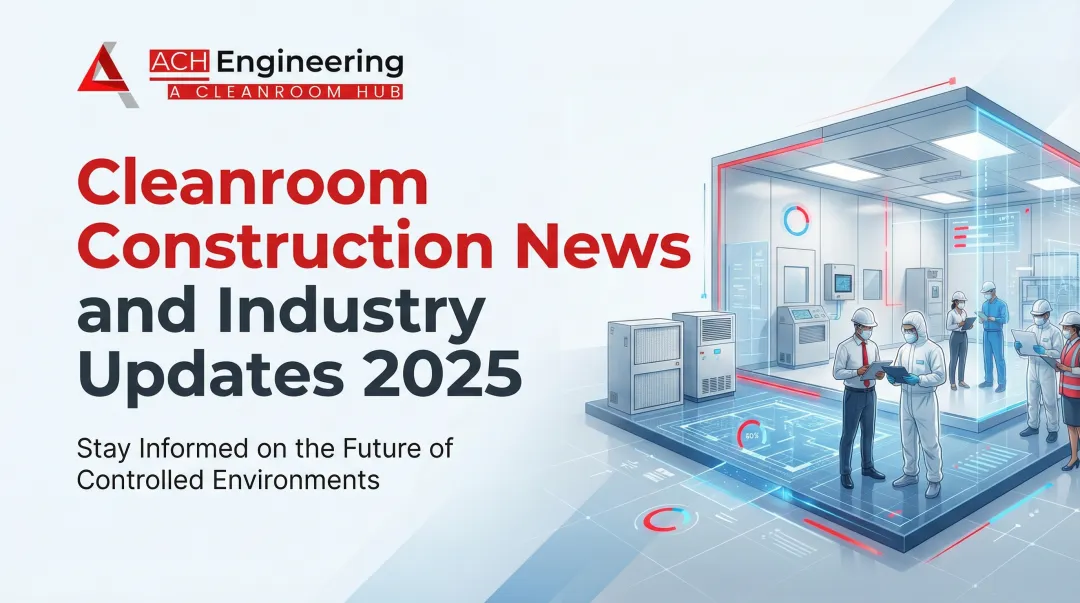Cover image for Cleanroom Construction News and Industry Updates 2025