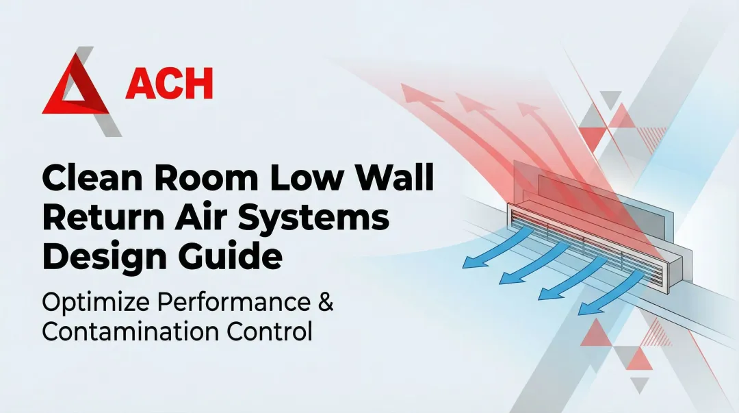 Cover image for Clean Room Low Wall Return Air Systems Design Guide