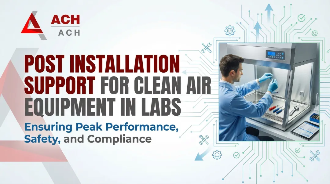 Cover image for Post Installation Support for Clean Air Equipment in Labs