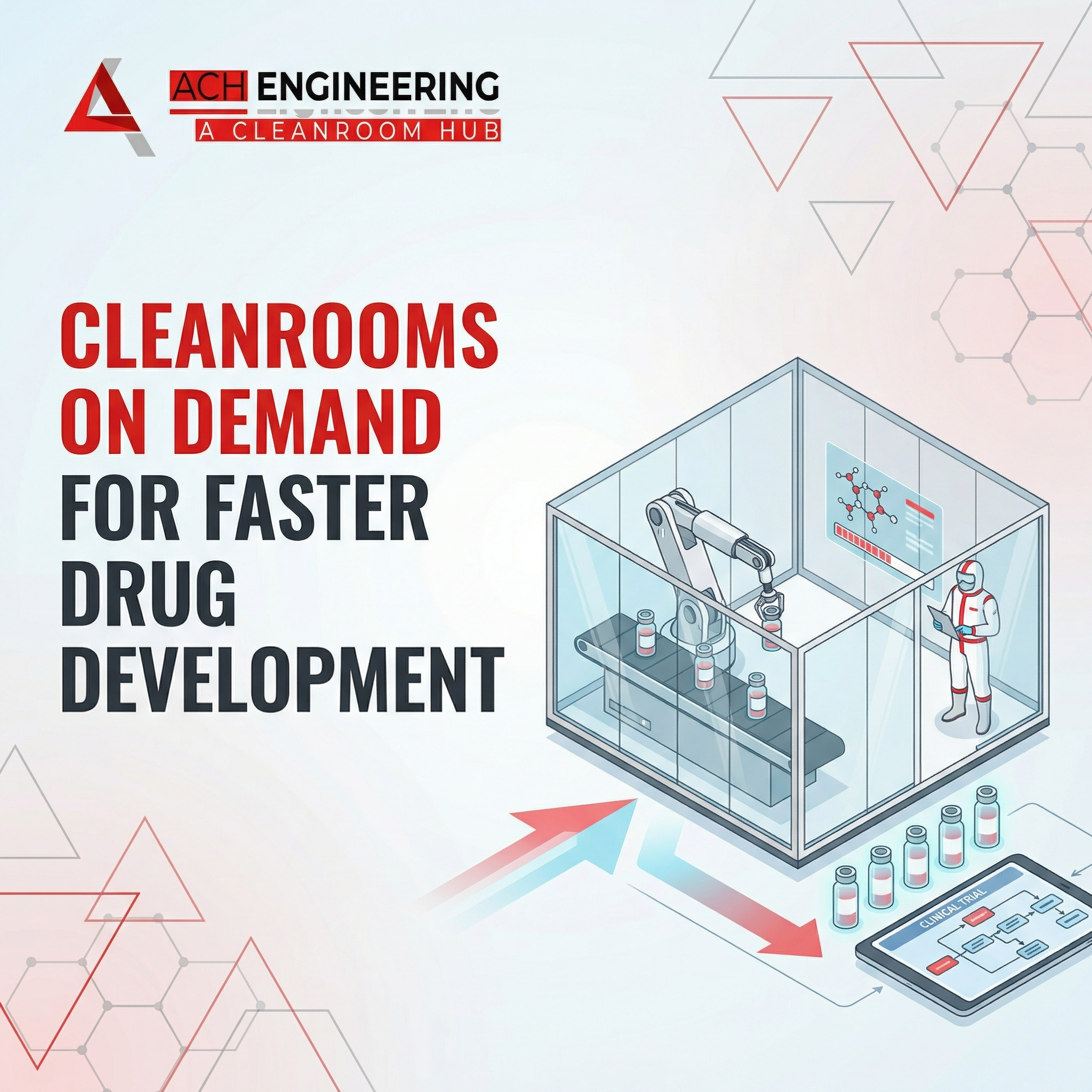 Cleanrooms on Demand for Faster Drug Development