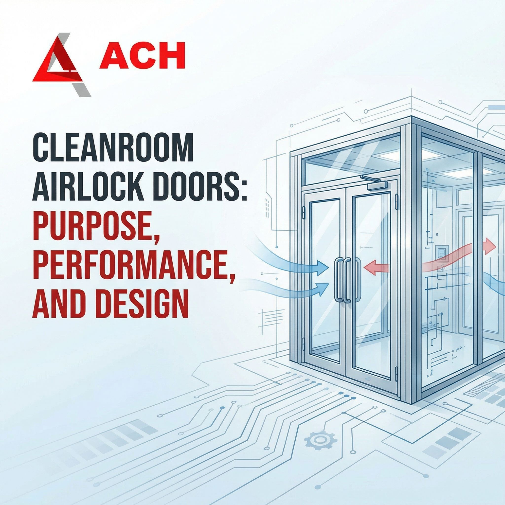 Cleanroom Airlock Doors Purpose Performance and Design