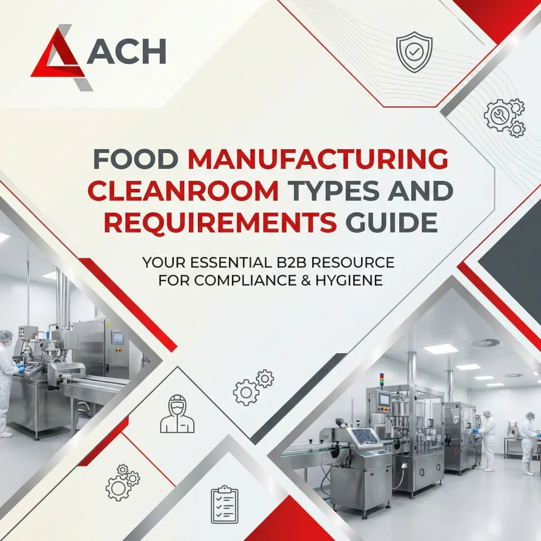Food Manufacturing Cleanroom Types and Requirements Guide