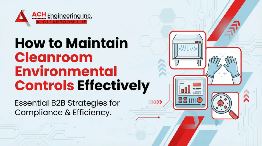 Cover image for How to Maintain Cleanroom Environmental Controls Effectively