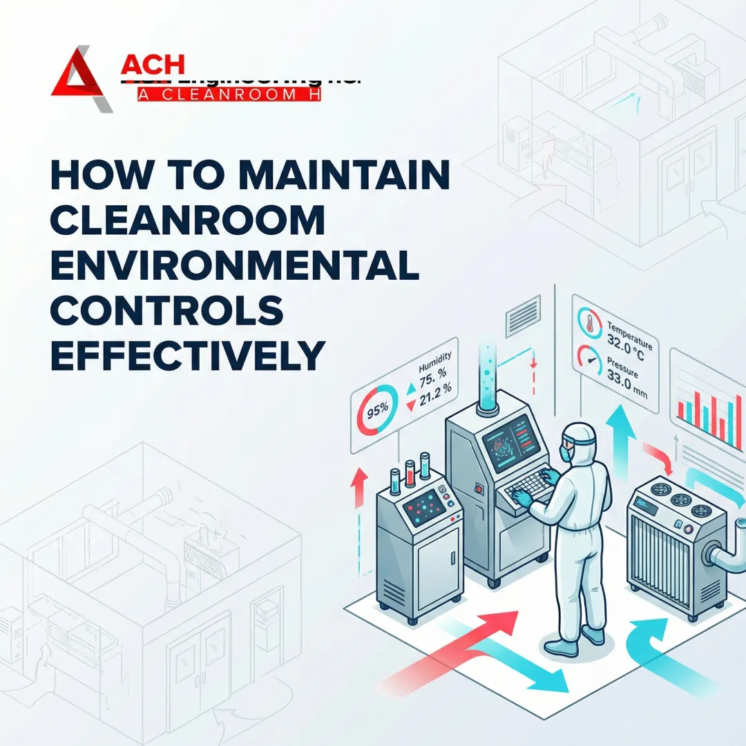 How to Maintain Cleanroom Environmental Controls Effectively