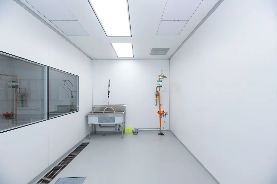 Powder Coated Galvanized Iron Cleanroom Wall