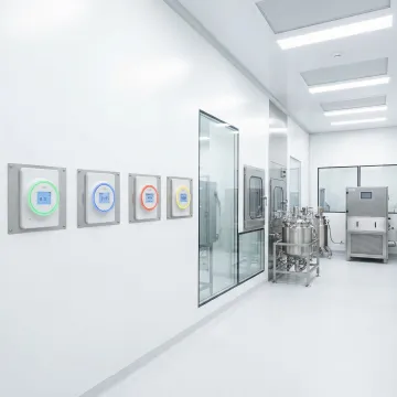 Advanced pharmaceutical environmental control unit in sterile manufacturing facility