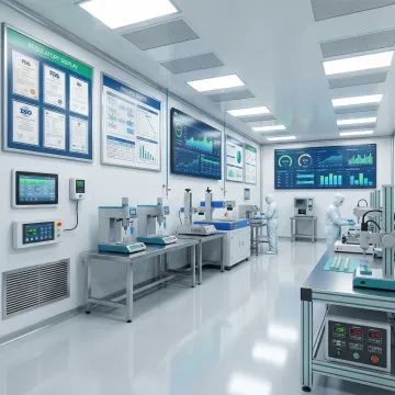Medical cleanroom with regulatory compliance documentation