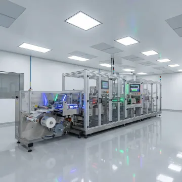 Precision converting equipment in ISO certified cleanroom environment