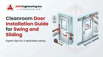 Cover image for Cleanroom Door Installation Guide for Swing and Sliding