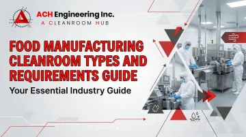 Cover image for Food Manufacturing Cleanroom Types and Requirements Guide