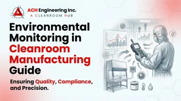 Cover image for Environmental Monitoring in Cleanroom Manufacturing Guide