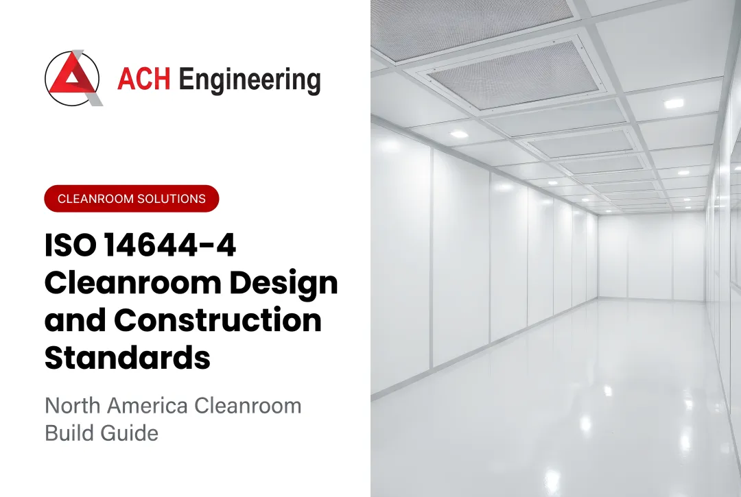 Precision ISO 14644-4 Cleanroom Solutions: Modular Design and Construction From URS to Operational Qualification