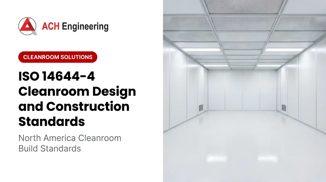 Cover image for ISO 14644-4 Cleanroom Design and Construction Standards