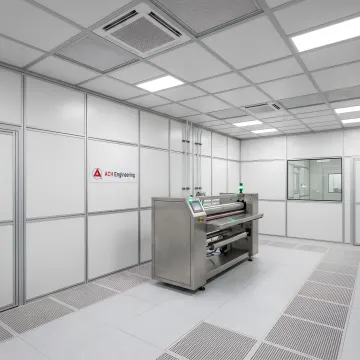Precision converting equipment in ISO certified cleanroom environment