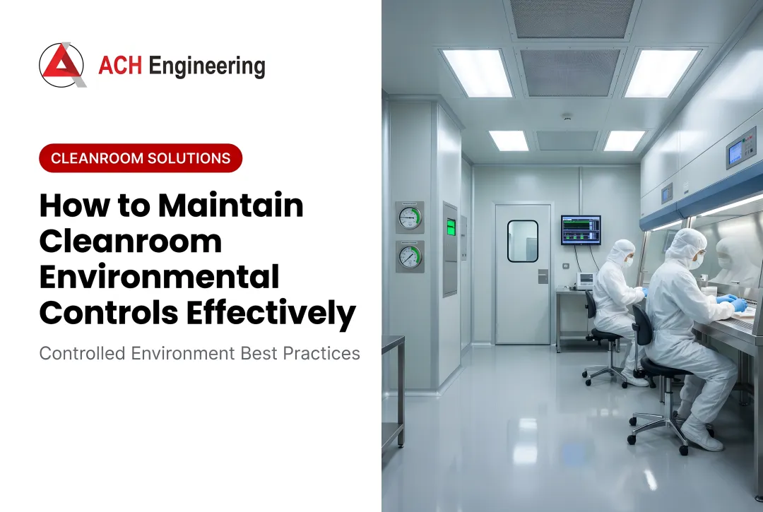 Precision Cleanroom Maintenance Solutions: Keeping Environmental Control Systems Consistently In-Spec