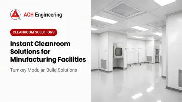 Cover image for Instant Cleanroom Solutions for Manufacturing Facilities