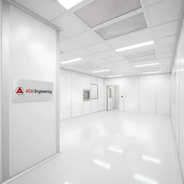 Modern cleanroom facility with controlled environment features and professional design
