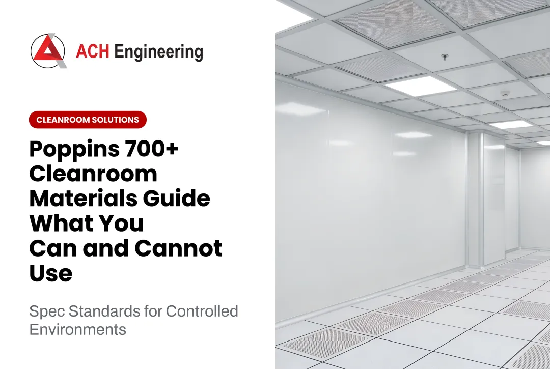 Precision Contamination Prevention Solutions: Approved and Prohibited Cleanroom Materials That Keep Classifications Intact